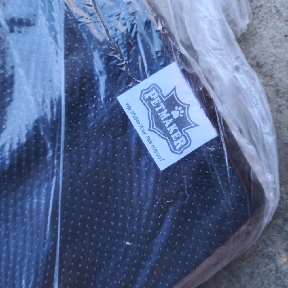 PETMAKER Orthopedic Dog Bed Memory Foam Crate Mat Machine Washable 44x35 - Picture 4 of 5